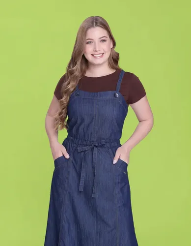 Salopete Hapuk Jéssica Em Jeans 80071 - Lançamento 2026