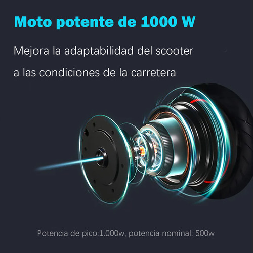 Yadea Scooter Eléctrico Motor De 1000w 25km/h Autonomía 55km
