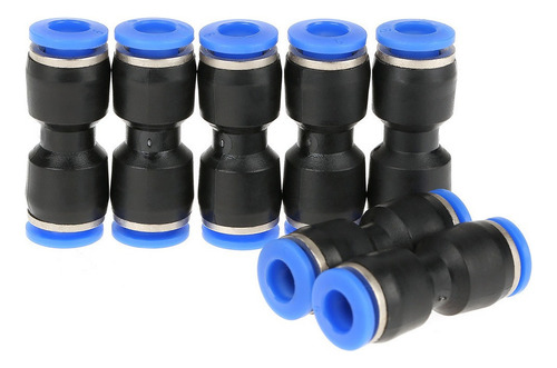 . 20 Conectores Neumáticos De Presión Rectos De 6 Mm,