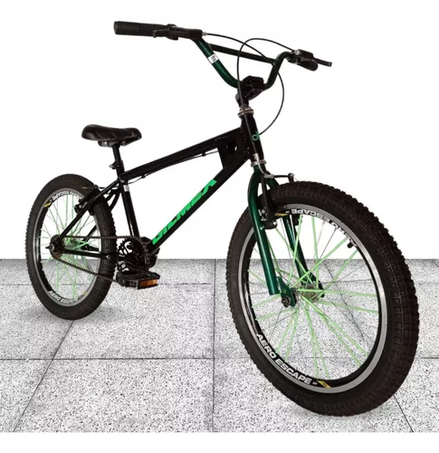 Bicicleta Aro 20 Menino Masculina 4 A 9 Anos Grau Bmx Bike