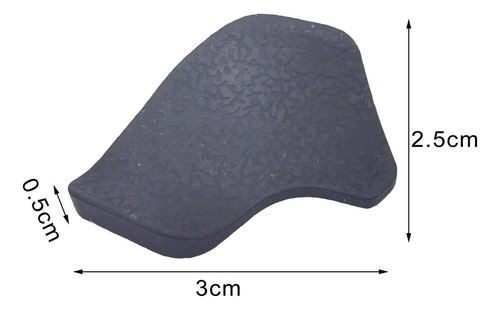 Cubierta Trasera De Goma For El Pulgar Con Agarre De Goma