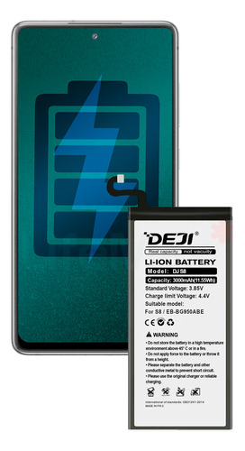 Bateria Para Samsung S8 Deji Calidad A++ Capacidad 3000mah