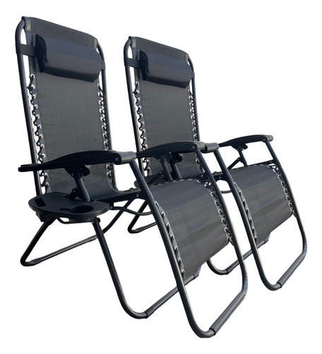 Silla Reclinable Zero Gravity De 21 Posiciones, 2 Piezas Más