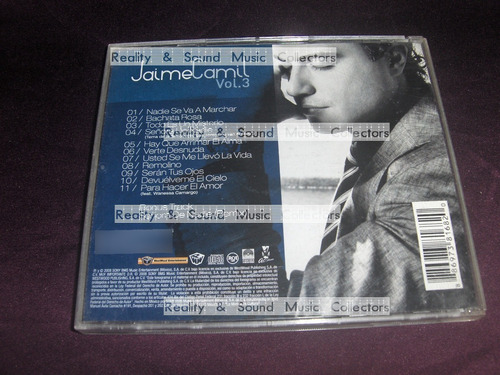 Jaime Camil Vol3 Cd Sony 2008 De Coleccion (Usado)