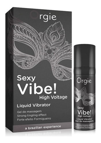 Sexy Vibe! High Voltage Vibrador Liquido by Orgie