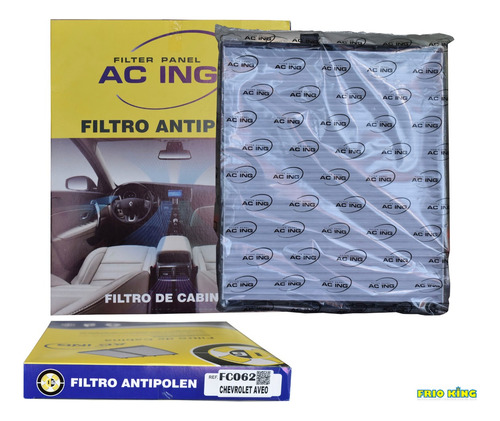 Filtro Anti Polen Chevrolet Aveo