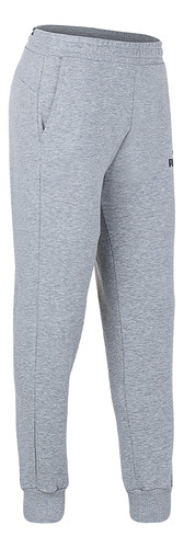 Pantalon Puma Essentials Logo Gris Solo Deportes