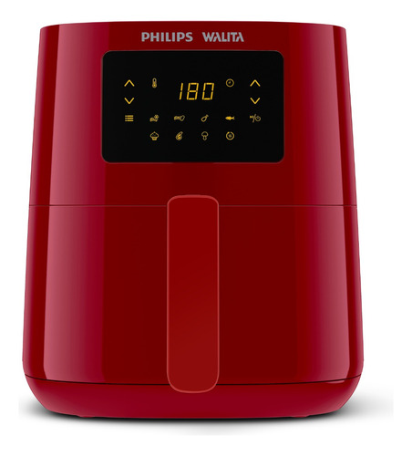 Fritadeira Digital Philips Walita 4,1l Vermelha 110v Ri9252