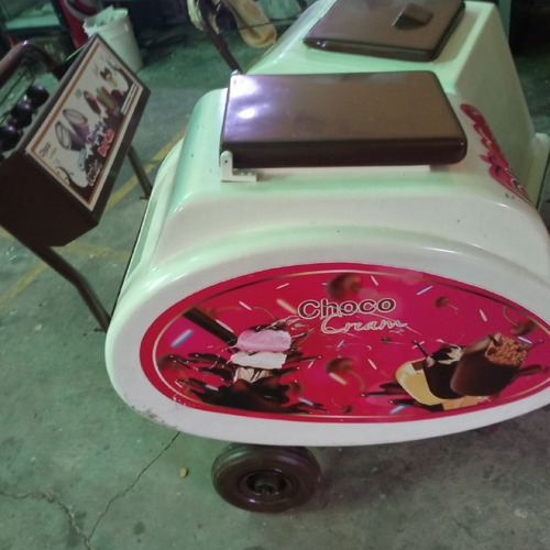 Imagen 2 de 6 de Carrito Para Vender Helados, Bebidas, Etc, Pura Fibra