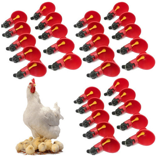 30 Bebederos Automáticos Para Aves, Gallinas, Codornices,