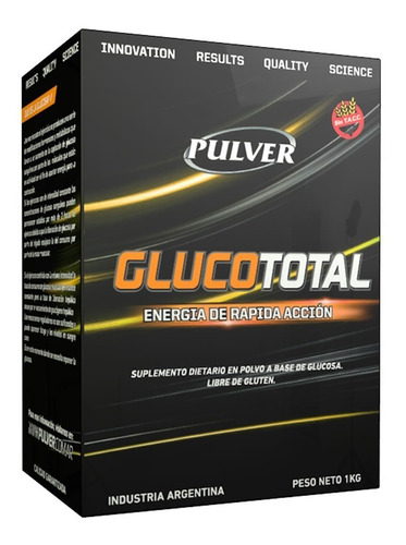 Glucototal Glucosa 1 Kilo Pulver Energia Inmediata Sin Tacc