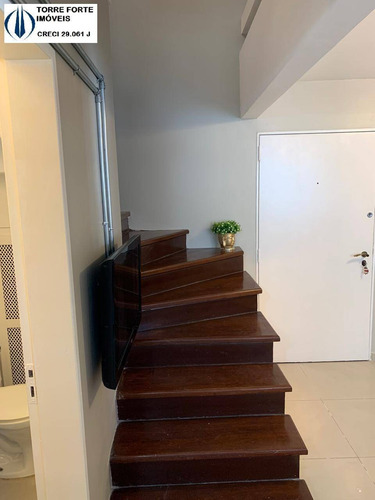 Apartamento Duplex Com 1 Dormitórios E 1 Vaga No Brooklin - 2055