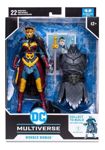 Dc Build-a Wave 7 Endless Winter Wonder Woman 7-inch