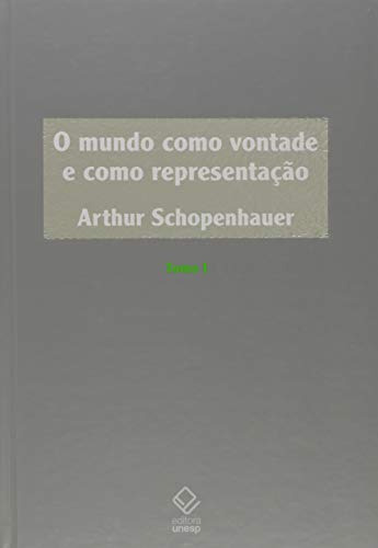 Libro O Mundo Como Vontade E Como Representação Tomo I 2ª Ed