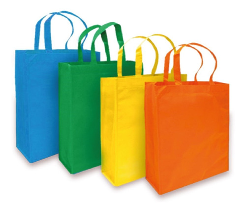 Bolsa Ecológica Tipo Walmart 35x40 100pz, Sin Impresión