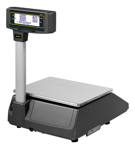 Báscula comercial digital Rhino BAET-30 30kg con mástil 127V 34 cm x 26 cm