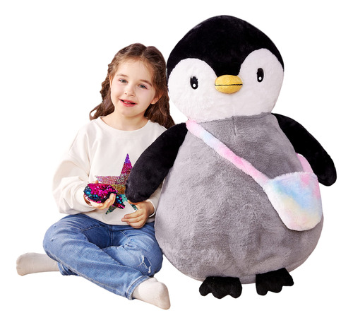 Peluche Pingüino Gigante 58 Cm Suave Lindo Y Jumbo. Perfecto