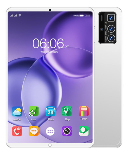 Tableta Mtk6592 14 Pro Chip 10.1 En Rom16gb Y Ram1tb Blanco