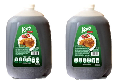 Miel Maple Paquete De 2 Galones De 3.6 Lt. Karo