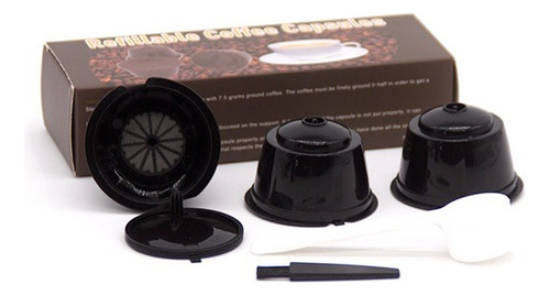 Capsulas Cafe Cafetera Nescafe Dolce Gusto Recargables 3pzs