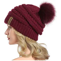 Comprar Gorros Sombreros Y Boinas De Lana Tejido Rojo Talla Única