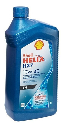 Aceite 10w40 Sintetco Shell Helix Hx7  Sn 
