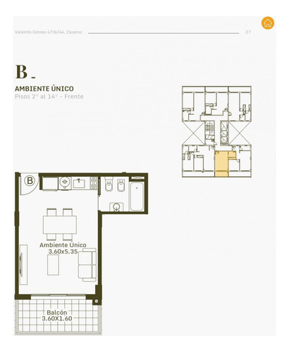 Venta De Monoambiente De Pozo Apto Financiacion En Caseros