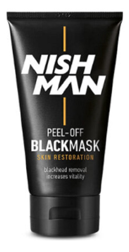 Mascarilla Facial Limpiadora Negra Nishman 150ml