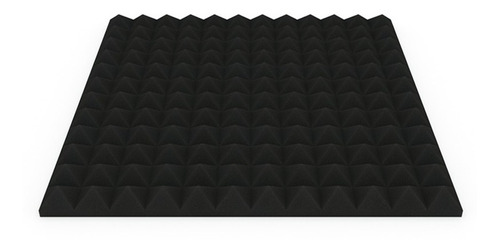 Packx10 Paneles Acústicos Piramide Pro 50x50cm X30mm R/llama