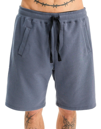 Lightning Bolt Short Lifestyle Hombre Fleece Gris Fuk