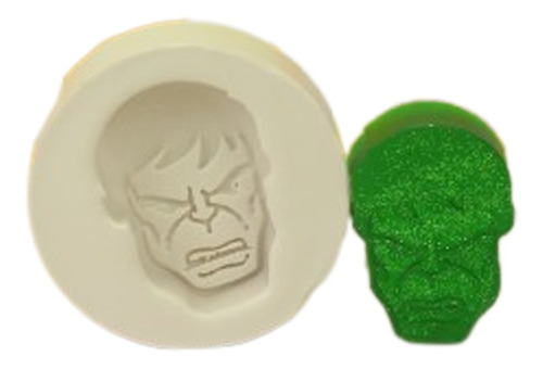 Molde Silicone Homem Verde