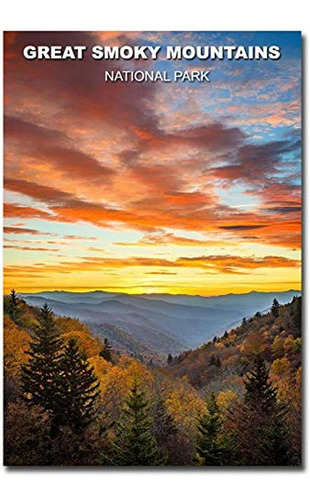 Imán Para Nevera Del Parque Nacional Great Smoky Mountains