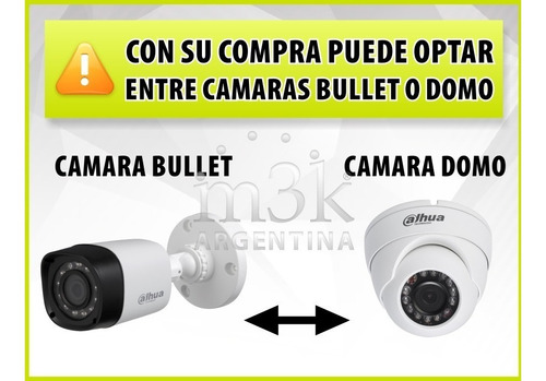Imagen 6 de 10 de Kit De Seguridad Dahua 8 Ch + 6 Camaras M3k