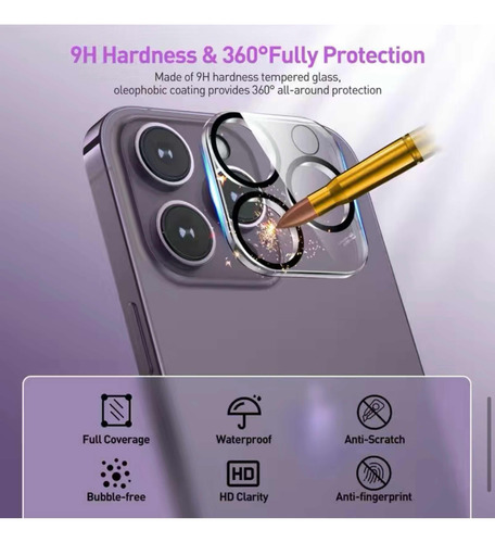 Protector De Lente De Vidrio Templado Para Iphone