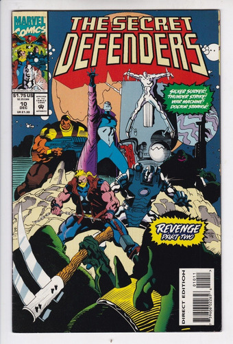 Cómic The Secret Defenders Volumen 1 Nº10 Diciembre 1993