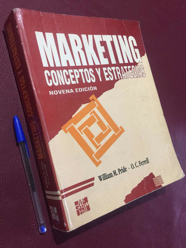 Marketing. Conceptos Y Estrategias. 9 Ed. W Pride. Marke (Reacondicionado)