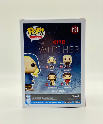 Funko Pop Ciri # 1191 Serie The Witcher