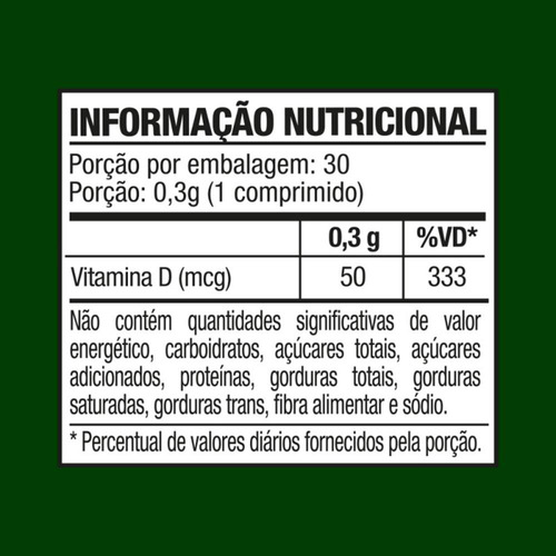 3cx Bionatus Vitamina D3 Bioimmune C/ 30 Comprimidos Cada