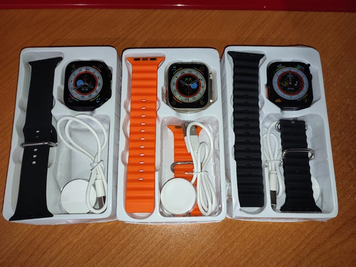 Smart Watch Ultra X8, Carga Inalam, Nfc, Bluetooth, Llamadas
