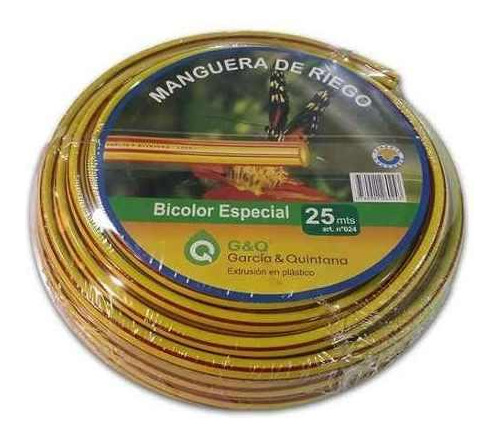 Manguera De Riego Bicolor 1/2 25mts H Y T