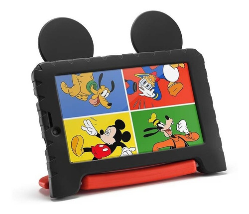 Imagem 2 de 6 de Tablet Mickey Plus Wi Fi Tela 7 Pol. 16gb Quad Core Multilaser - Nb314