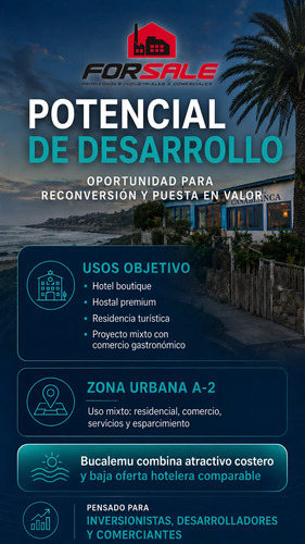 Hotel En Bucalemu - Propiedad Comercial