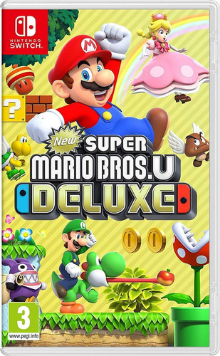Videojuego New Super Mario Bros.u Deluxe, Nintendo Switch