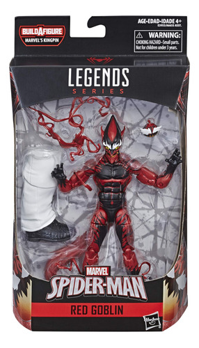 Spider-man Legends Series Duende Rojo De 6 Pulgadas