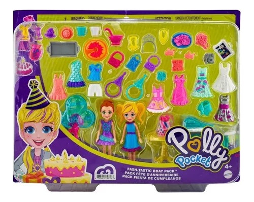 Polly Pocket Pack Fiesta De Cumpleaños - Premium