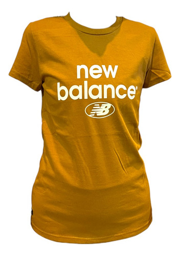 Remera Manga Corta New Balance Essentials Reimagined Mujer