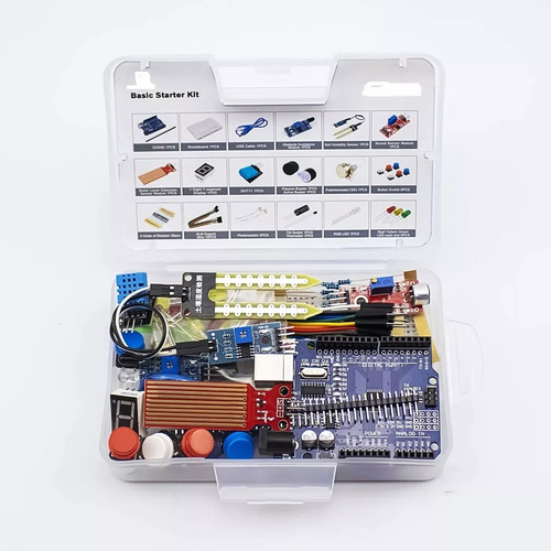 Kit Básico Para Arduino Uno Placa De Desenvolvimento
