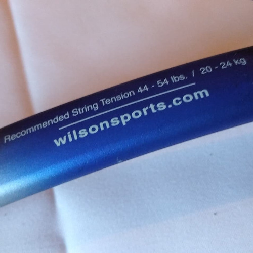 Imagen 2 de 4 de Raquetas De Tenis Marca Wilson