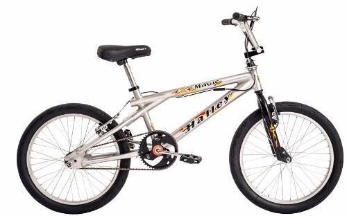 BMX infantil Halley Magic 16300 R20 freno v-brakes color plata  