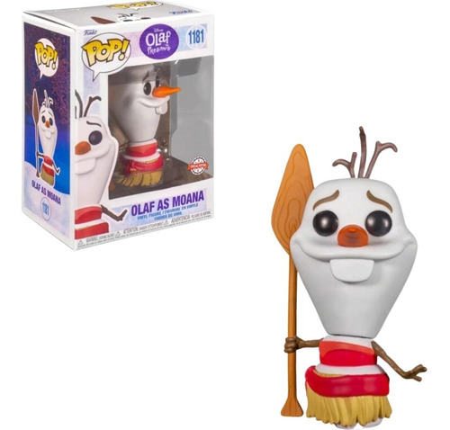 Funko Pop Disney Olaf Presents Olaf As Moana Special Edition